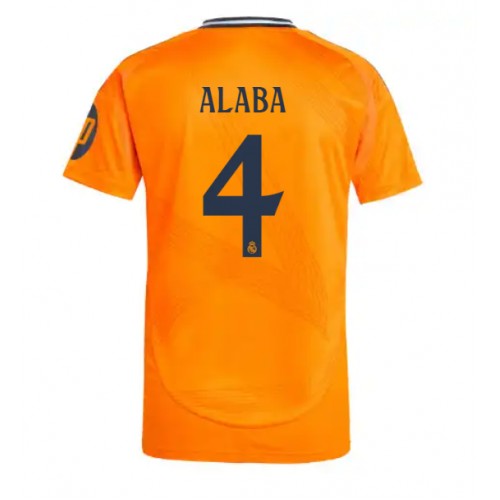 Dres Real Madrid David Alaba #4 Gostujuci 2024-25 Kratak Rukav